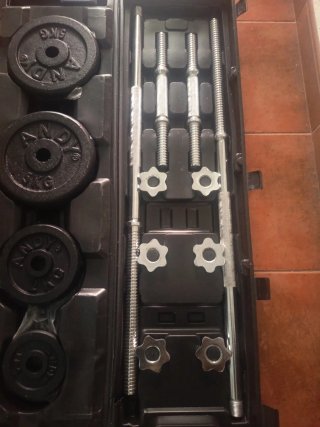 Kit de pesas ANDY 50 KG