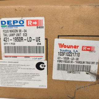 PILOTO TRASERO DERECHO FORD FOCUS NUEVO 103F10221710