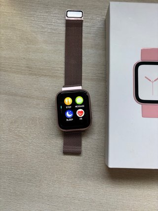 Smartwatch Rosa/Oro Rosa