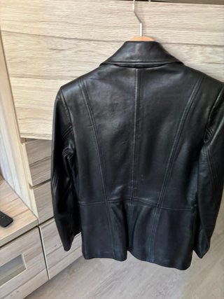 Chaqueta efecto cuero mujer, formula joven 25