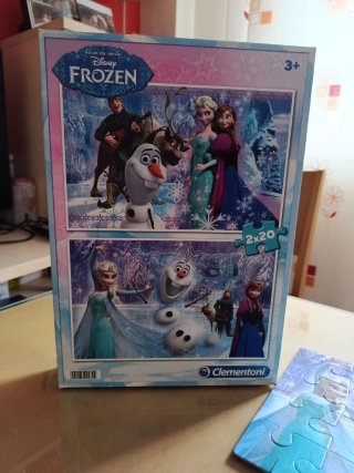 Puzzle Disney Frozen 2x20 piezas Clementoni