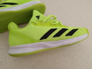 Zapatillas Adidas Padel/Tenis Verde Neón