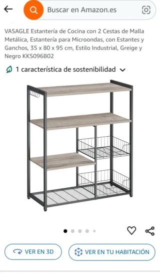 Mueble auxiliar cocina