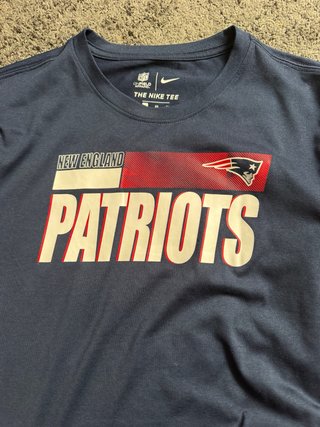 Camiseta Nike NFL Patriots XL Manga Larga