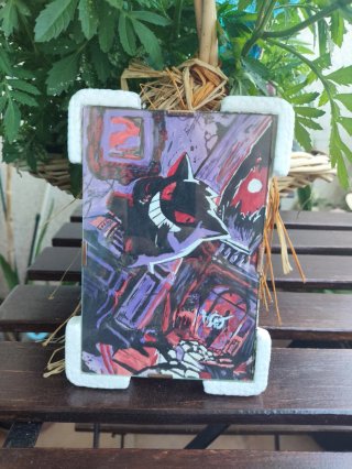 Cuadro Pintura Original Gengar Pokémon