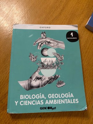 Biología, Geología y CC. Ambientales 1º Bachiller
