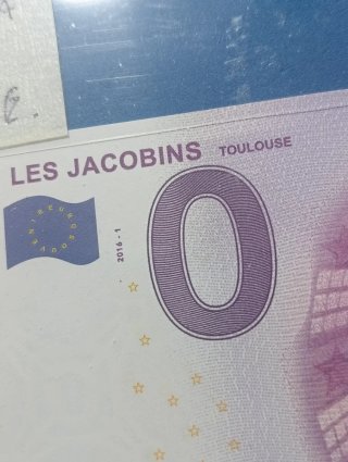 Banconota 0 Euro Francia Toulouse