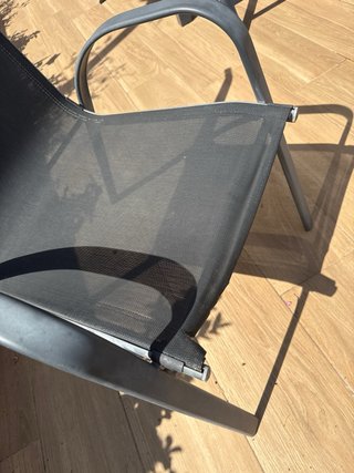Mesa de jardín con 3 sillas