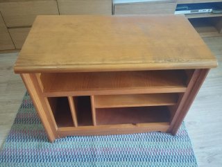 Mueble TV Pino Macizo