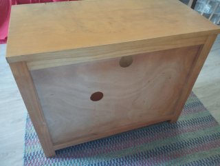 Mueble TV Pino Macizo
