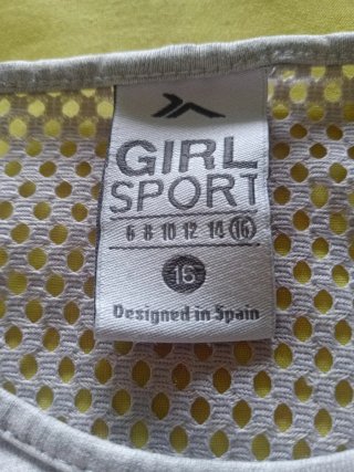 Camiseta tirantes gris y rosa estrellas
