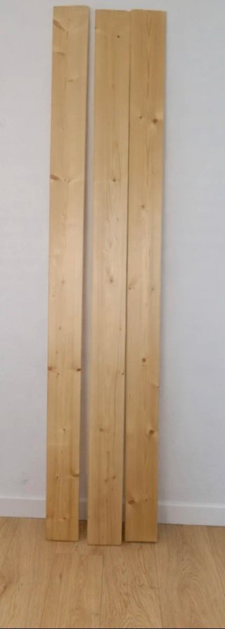 Tablas de madera de pino natural