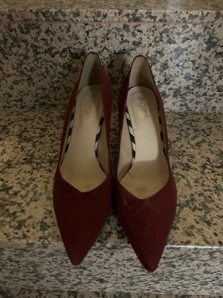 Zapatos de tacón CUPLE rojos