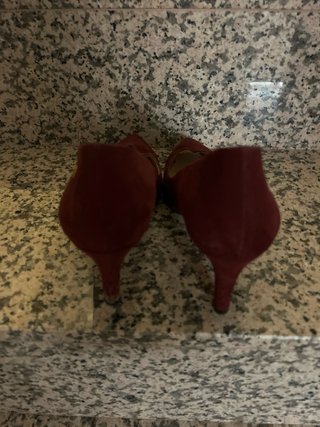 Zapatos de tacón CUPLE rojos