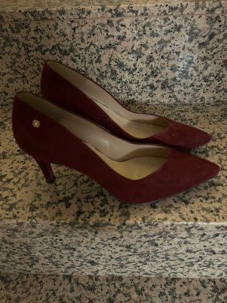 Zapatos de tacón CUPLE rojos