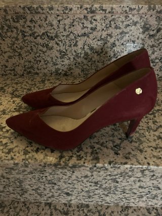 Zapatos de tacón CUPLE rojos