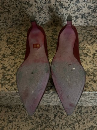 Zapatos de tacón CUPLE rojos