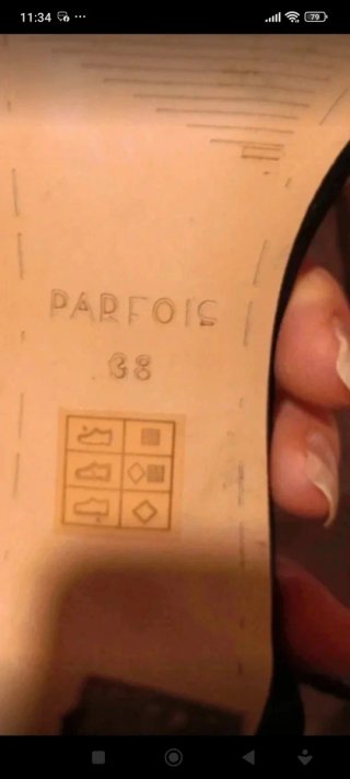 Sandali Parfois n.38 con tacco
