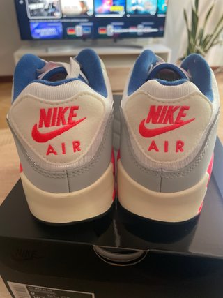 Nike Air Max 90 Gris Claro/Azul
