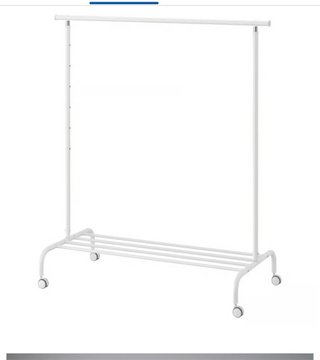 Perchero Metálico Blanco Ikea