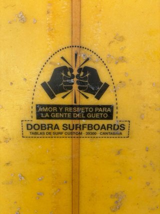 Longboard Dobra 9’5 + funda + quilla