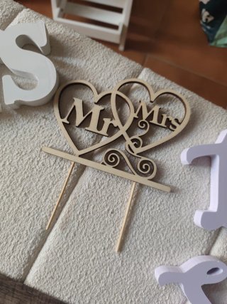 Pack Decoración Boda Mr & Mrs y Candy Bar