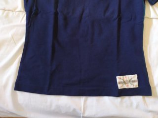 Camiseta Vintage Burberry Azul y Blanca