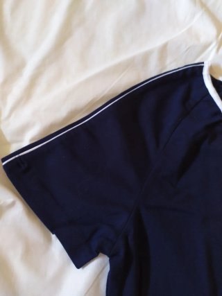 Camiseta Vintage Burberry Azul y Blanca