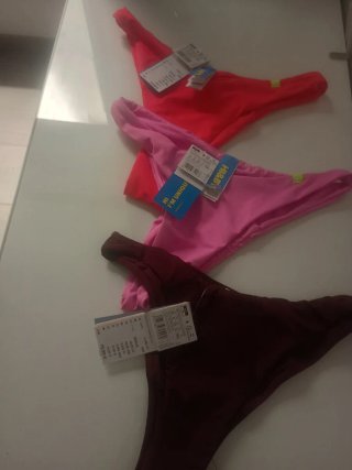 3 braguitas bikini brasileña