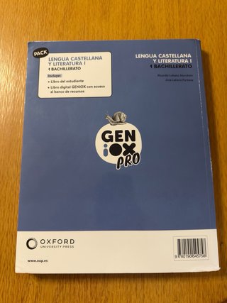 Lengua y Literatura 1º Bachillerato - Oxford