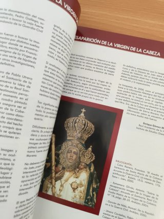 Dos revistas de la Virgen de la Cabeza de Málaga