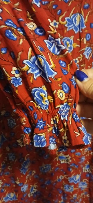 Vestido estampado floral