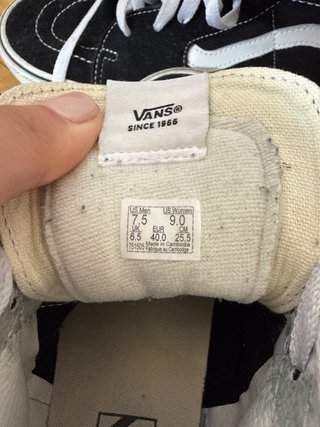 Vans Sk8-Hi Negras
