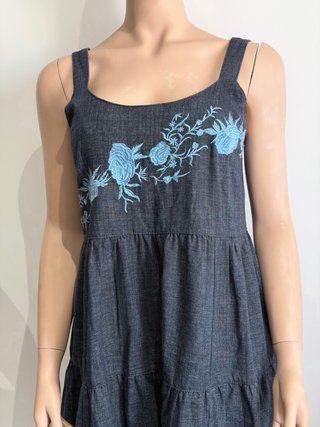 Vestido de verano Next floral azul