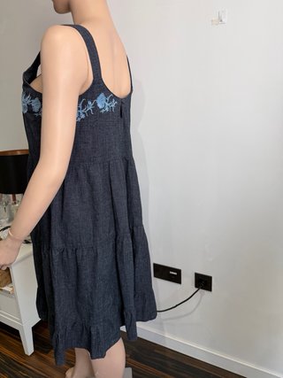 Vestido de verano Next floral azul