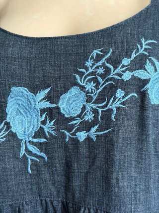 Vestido de verano Next floral azul