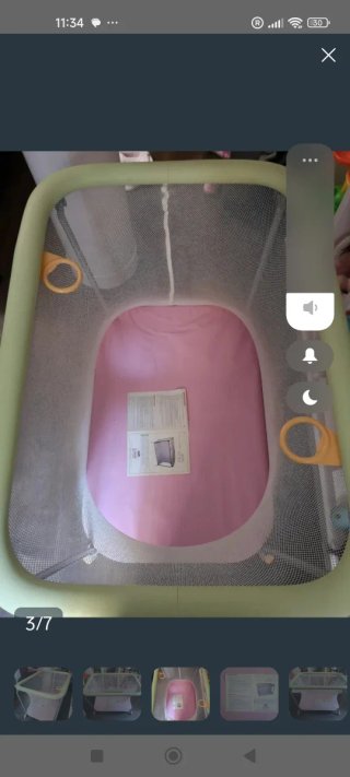 Parque de juegos infantil plegable