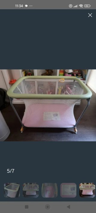 Parque de juegos infantil plegable