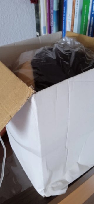 Cabeza profesional peluquería pelo oscuro