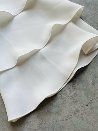 Vestido Hallhuber blanco talla 40