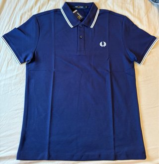 Polo Fred Perry Azul Talla S