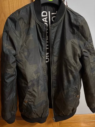Cazadora bomber reversible 11-12 años (152vm)