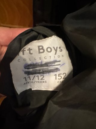 Cazadora bomber reversible 11-12 años (152vm)