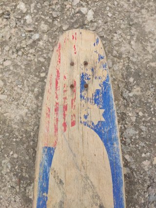 Skate Vintage Diseño Bandera Americana