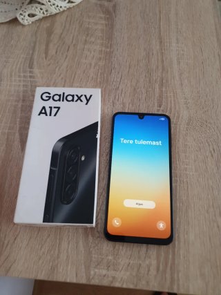Samsung Galaxy A17 Caja y Teléfono..sin cargador.
