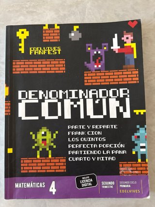 Matemáticas 4, Primaria. Línea 2, Fanfest
