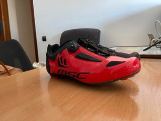 Zapatillas Ciclismo MSC Rojas
