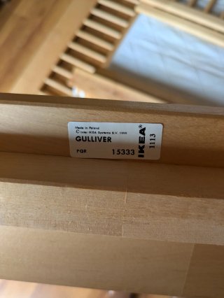 Cama infantil IKEA Gulliver + Colchón Viscoelástic