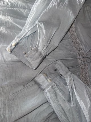 Blusa Cortefiel baby blue