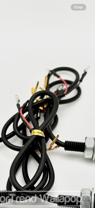 Intermitentes moto led homologados ahumado